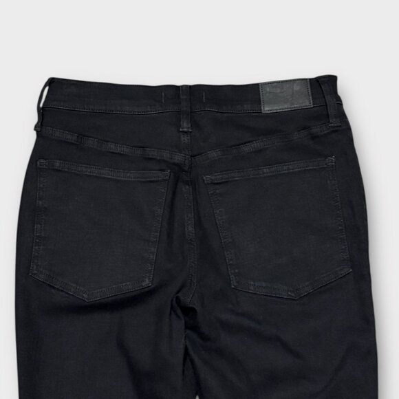 NWT Madewell Kick Out Crop Jeans 30P Black NEW Fits Small 25.5" Inseam - Picture 9 of 9
